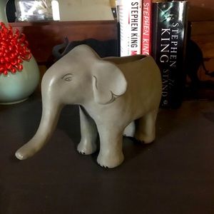 Anthropologie elephant flower plot